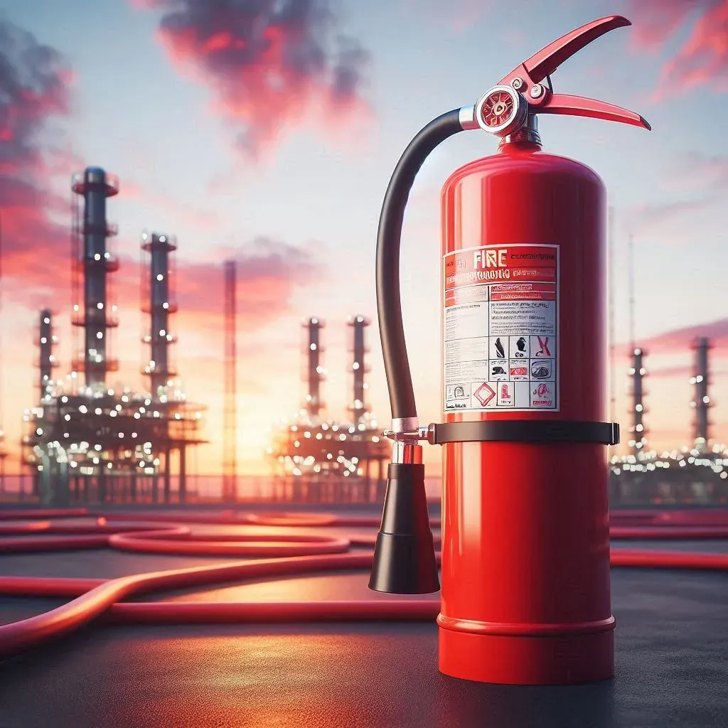 Choosing the Right Extinguisher for Oil and Gas Facilities
